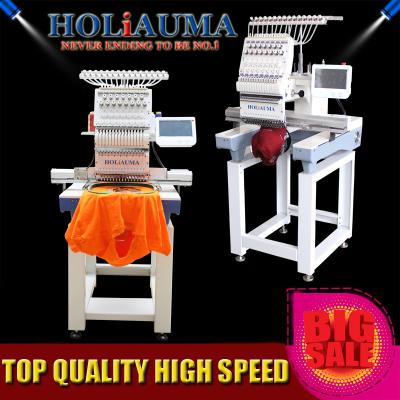 China HOLiAUMA single head computer embroidery machine cheaper than tajima embroidery machine price for sale