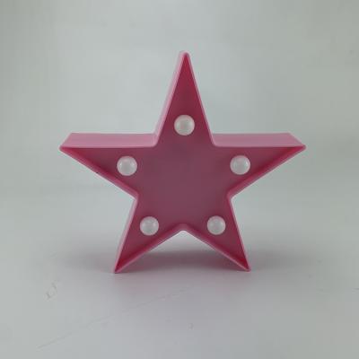 China Commercial Use LED Star Light Shape Led Plastic Star Night Light Nursery Light Wall Decor For Christmas Birthday Party Kids Room Baby Room for sale