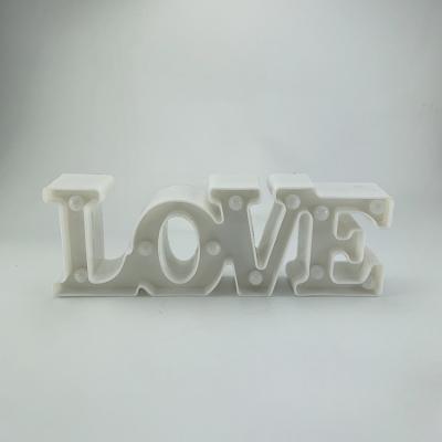 China Modern LED LOVE pattern night light bedroom decor lights LED LOVE sign for wedding decorations lights for church valentines day for sale