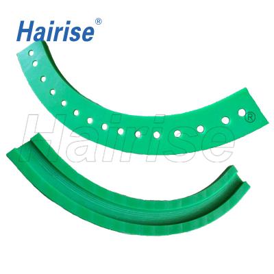 China Side Stability Hairise Straight Running Conveyor Roller Bottle Plastic Rubber Guide Rails for sale