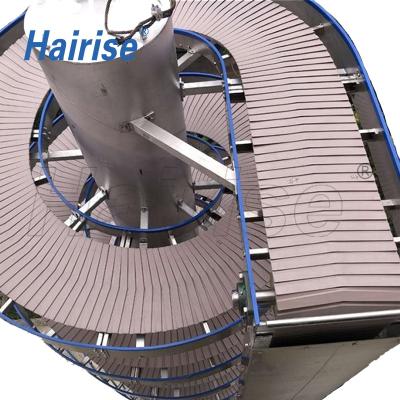 China Hairise Belt Chain Fire Resistant Plastic Roller Conveyor For Assembly Line for sale