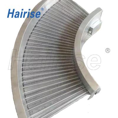 China Hairise Stainless Steel Food Wire Mesh Heat Resistant Belt Conveyor for sale