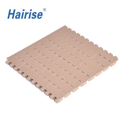 China Oil Resistant Hairise 2520 Modular Flat Lift Inclined Belt Conveyor Movable Conveyor Plastic For Bottles for sale