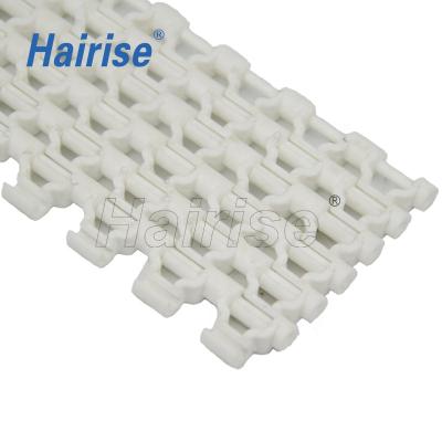 China Good Quality Heat Resistant For Harise Food Grade Conveyor System 7930 Series Flush Grid Plastic Modular Belts for sale