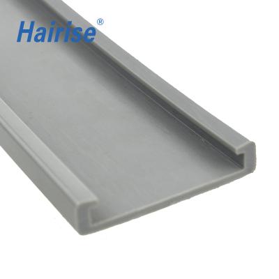 China Corrosion Prevention Conveyor Spare Parts 620 Guide Rails HDPE Polyethylene Plastic Wear Strip for sale