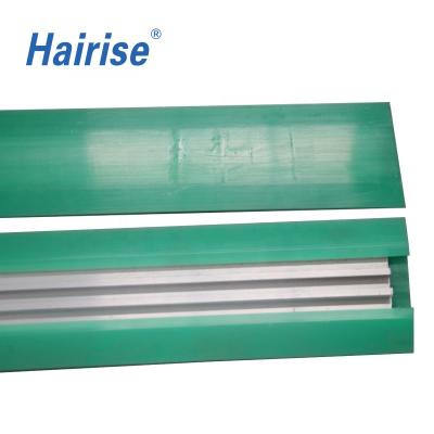 China Corrosion Prevention Hairise Plastic Conveyor Guide Rails HDPE Polyethylene C-Shaped Wear Strip with ISO and CE for sale