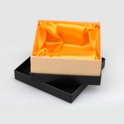 China Texture Paper Box Specialty Handmade Custom Paper Box with Silk Interior for sale