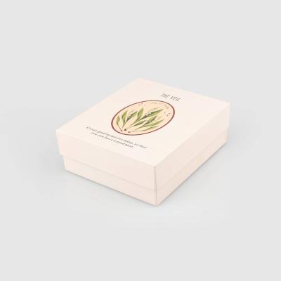 China Handmade Custom Matt Lamination Box Lid And Base Gift Packaging Colorful Printing Box for sale