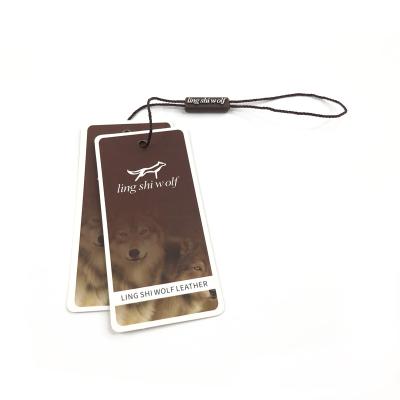 China Other Brown Paper Tag String Tag Hang Tag For Clothing for sale