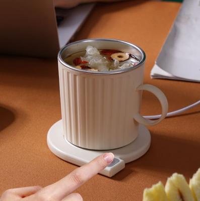 China Viable hot sale portable smart coffee cup warmer set usb coffee cup warmer with auto shut-off for sale