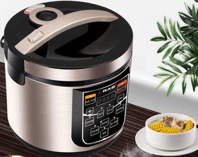 China Low Sugar Function Household Multifunctional 5L Smart Round Electric Rice Cooker CarboReservation Rice Cooker Maker for sale