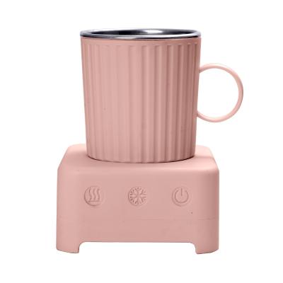 China Viable Bar Accessories Portable Beverage Mug With Aluminum Cup Electric Portable Cooling Cup for sale