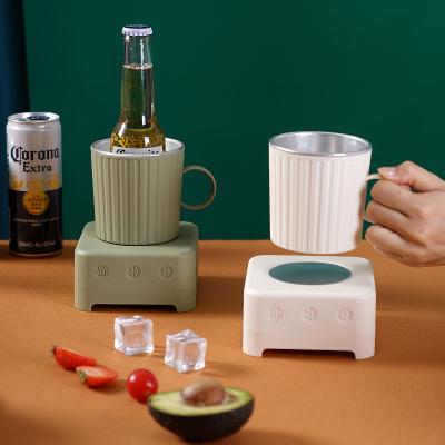 China Viable NEW TOP SELLING DESKTOP Drinks Water Beer Fruit Juice Coffee Freezer Home Office Heating Cooling Mug for sale