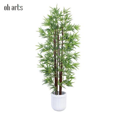 China New Product Decorative Aritificial Bonsai Plants Garden Artificial Bamboo Tree Plants For Home Decor Bonsai Tree for sale