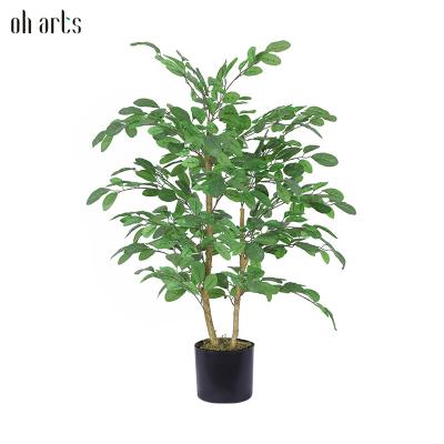 China Plastic Artificial Orange Trees Fruit Garden Simulation Decorative Decorations For Indoor Outdoor for sale