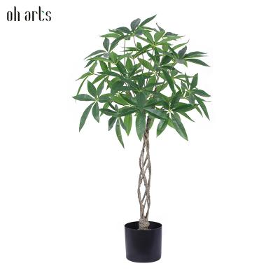 China Garden factory direct sale decorative Nordic wind simulation money tree for indoor outdoor for sale