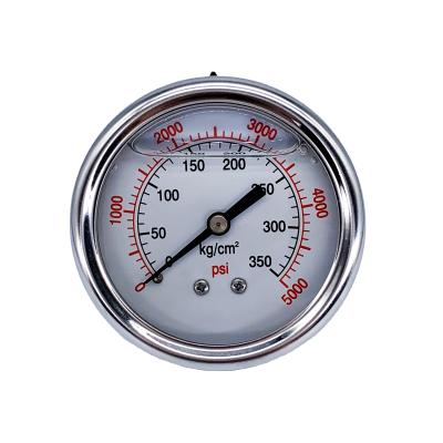 China wholesale stainless steel 63mm general bicycle pressure gauge gauge pressure gauge china digital pressure gauge for sale