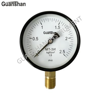 China Chinese type general gauges, Russian type pressure gauge, 100mm standard pressure gauge in Russian style PG-G-20 for sale