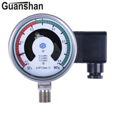 China Stainless Steel SF6 Gas Density Monitor for sale