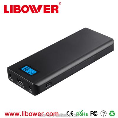 China Start Original Car Libower Power Bank 12V/2A 15600 MAH 100% External Battery Pack for sale