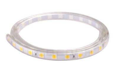 China 15W / M COB Super Bright High Voltage LED Strip Tape Lights With 11MM AC Plug for sale