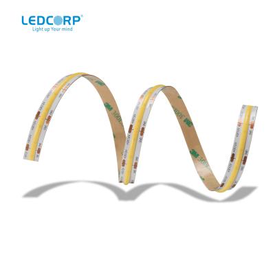 China LEDCORP Custom Made 12w IP20/65/67 Waterproof COB Flex Strip Hot The Best Light Source for Aluminum Profiles for sale