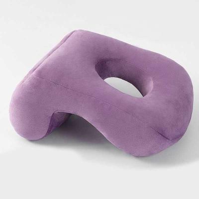 China Anti-Static Custom Design And Logo Accepted pp Cotton Filling Car Foam Travel Pillow For Neck Relax And Massage for sale