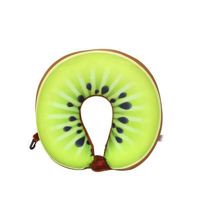 China Anti-static Children And Cotton Adult Size PP Fruit Hot Sale Cervical Pain Travel Neck Pillow For Neck Support for sale