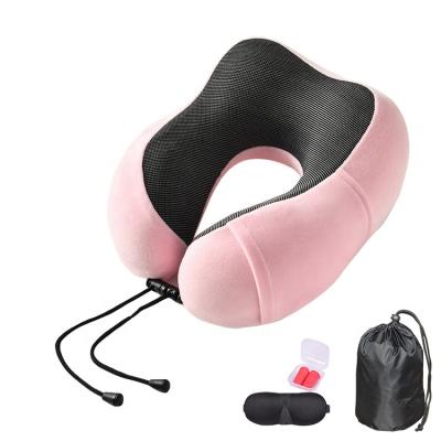 China Memory Foam Solid Cervical Travel U Shape Massage Neck Pillow for sale