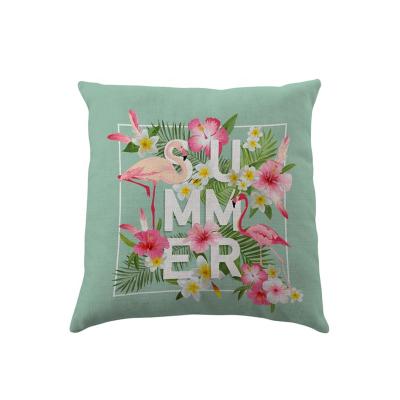 China Simple Design Cotton Cushion Linen Printing Cover for sale