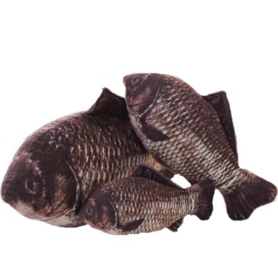 China Anti-Apnea Factory Price Fish Shaped Plush Toys Pillow Cushion For Kids Gifts for sale