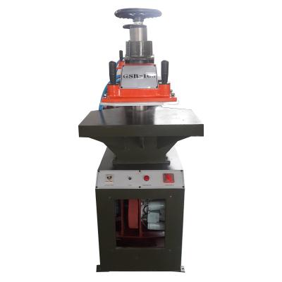 China 10T Hydraulic Swing Arm Shoe Cutting Press Machine GSB-100 for sale