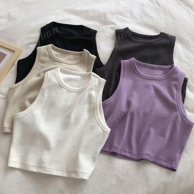 China Custom Gym Sports Women's Yoga Fitness Breathable Tank Tops Anti-Shrink Quick Dry Wholesale Workout Breathable For Women for sale