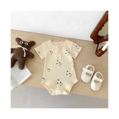 China 95% Cotton Baby Clothes Rompers Suppliers Baby Rompers Soft Cotton Romper For Baby 0-24 for sale