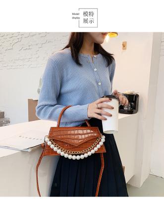 China 100% Eco-friendly Fashion Women Luxury Cross - Body Chain Handbag Shoulder Bag Wholesale Handbags For Women PU Leather for sale