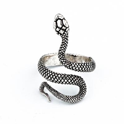 China European and American wholesale cute new retro rings paint snake rings unisex ring for sale