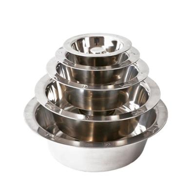 China 2021 Promotional Stainless Steel Pet Products Eco Stainless Steel Pet Bowl for sale