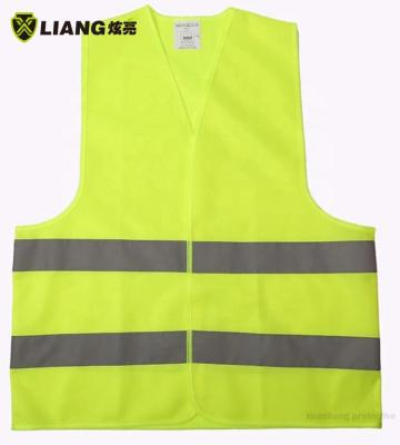 China No High Visibility Vest 120g Stock Visibility Reflective Clothing Wholesale Reflective Construction Marks Safety Vest for sale