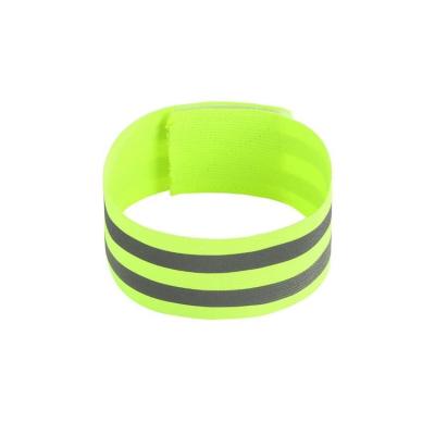 China Safety Gear Selling Safety Band Wristband Ankle Leg Straps Reflective Bands Elastic Armband for sale