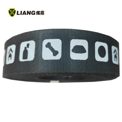 China Ideal For High Visibility Tape Pet Products Safety Vest Accessories Safety Pet High Visibility Protection Common Wanshable Leash Reflective Fabric for sale