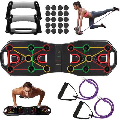 China Indoor 14 in 1 Lift Up Rack System Exercise Pump Stands Body Building Muscle Training Unisex Complete Fitness Equipment for sale