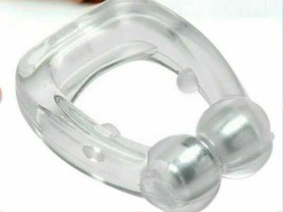 China New Magnetic Silicone Clipple Anti Snoring Stopper Nose Clip Snoring Sleep Aid USA for sale