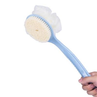 China Long Handle Soft Hair Long Handle To Wash Adult Bath Back Scrub Brush for sale