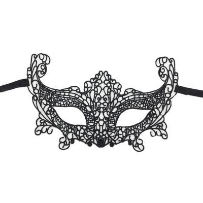 China Masquerade Eco - Friendly Half FaceMask Lace Up Amorphous EyeMask PartyMask for sale