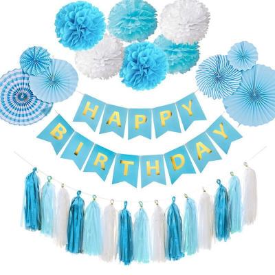 China Party Decoration Amazone Paper Tassel Wedding Paper Twine Wedding Decoration Paper Flower Ball Birthday Party Package New for sale