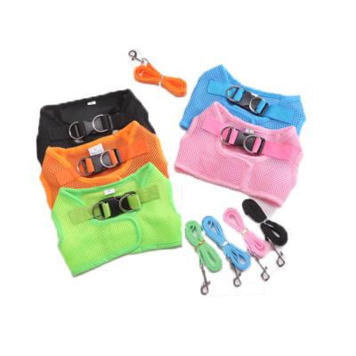 China Best viable diy adjustable cat harness walking vest and leash for sale