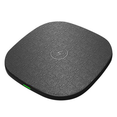 China SOSLPAI 2020 Design Ultra Thin Metal Latest Qi Wireless Charger Portable Wireless Charging Pad With Led Light Indicator for sale