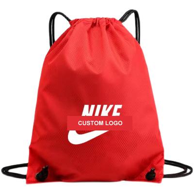 China 2022 waterproof hot sale factory price no moq basketball and football bag gym water proof drawstring custom backpack for sale