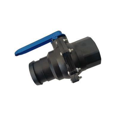 China Plug In Dia 50-110 Multifunction Liquid Hose Irrigation Plastic Valve Connector for sale