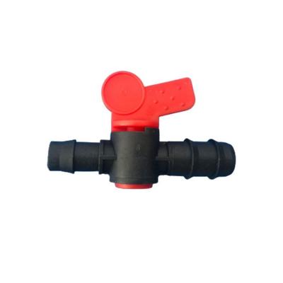 China Connect Plastic Best Selling Mini Valve For Drip Tape Safety Farm Irrigation System for sale